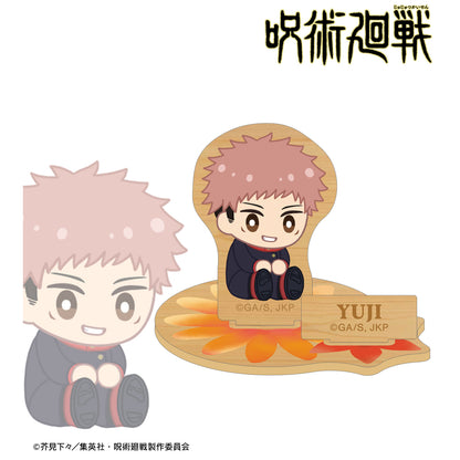 呪術廻戦_虎杖悠仁 Botania 第2弾 パーツ付きウッドスタンド