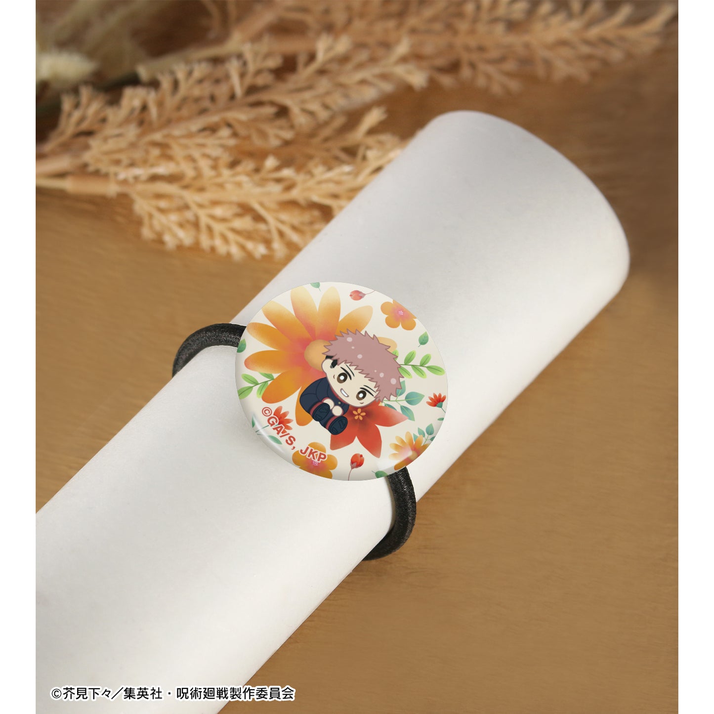 呪術廻戦_虎杖悠仁 Botania 第2弾 ガラスヘアゴム