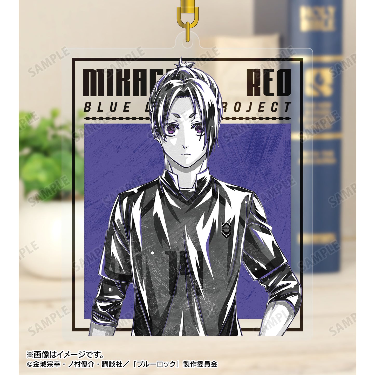 ブルーロック_御影 玲王 Ani-Art BLACK LABEL BIGアクリルキーホルダー