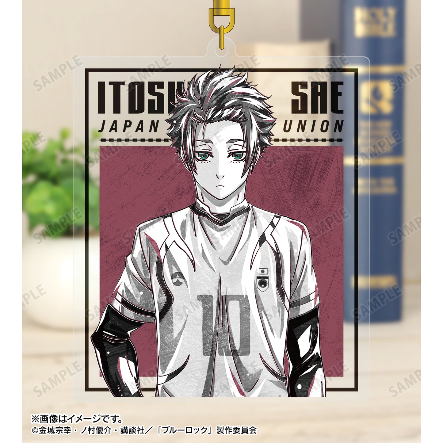 ブルーロック_糸師 冴 Ani-Art BLACK LABEL BIGアクリルキーホルダー