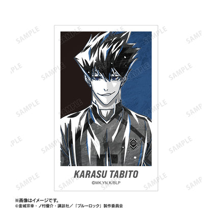 ブルーロック_烏 旅人 Ani-Art BLACK LABEL イラストカード2枚セット