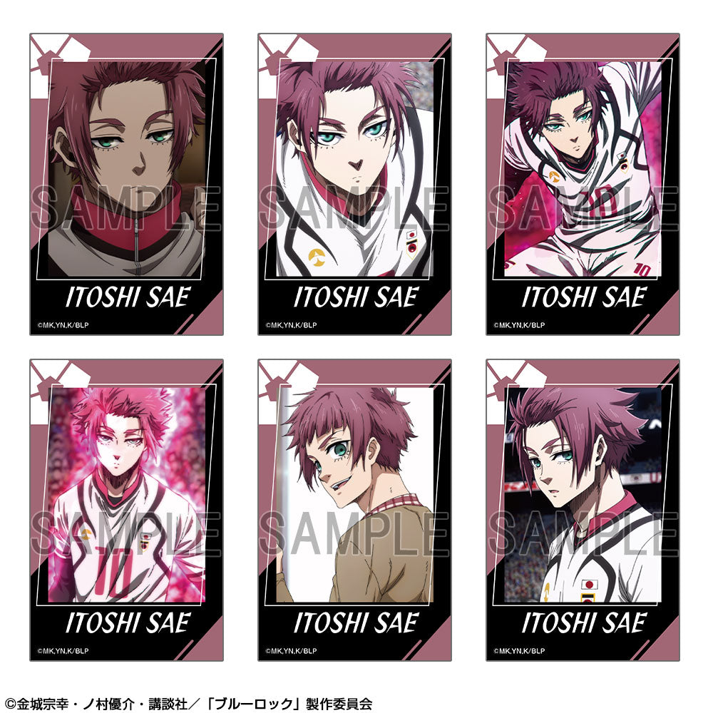 ブルーロック_全48種チェキ風ステッカーコレクションBOX 【BOX／16パック】