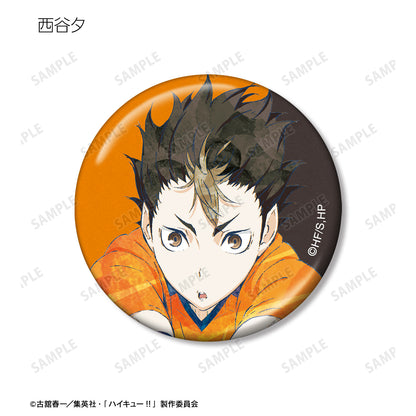 ハイキュー!!_トレーディング Ani-Art 第3弾 メタリック缶バッジ(単位/コンプリートBOX)【BOX/10パック⼊り】