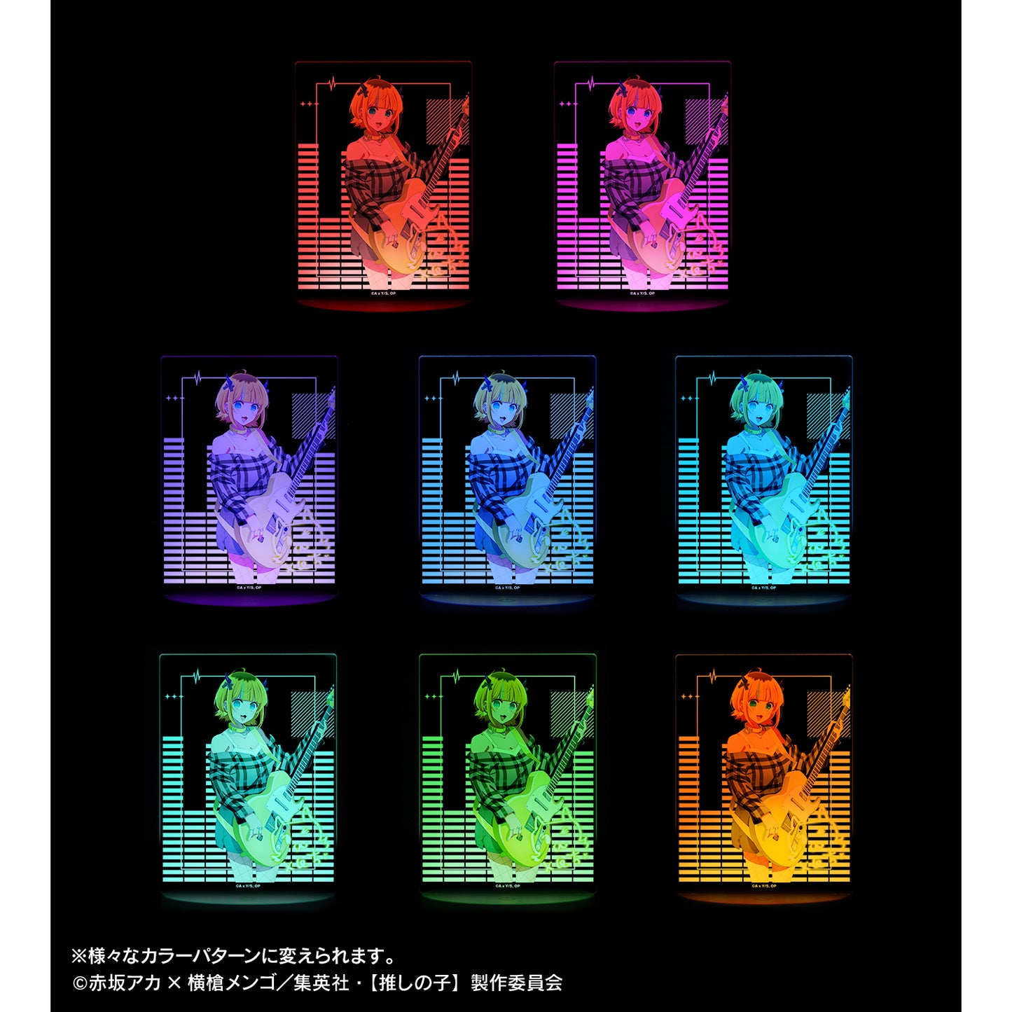 【推しの子】_描き下ろし MEMちょ ロックバンドver. ライトアップアクリルスタンド