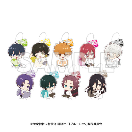 ブルーロック_in エゴイスティックモール　トレーディングミニキャラアクリルスタンドチャーム 【BOX／9個入り】