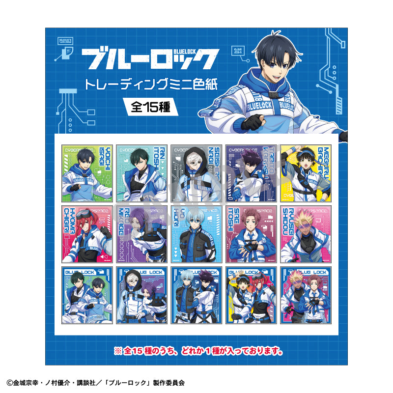 ブルーロック_トレーディングミニ色紙 サイバーパンク リバイバル　【BOX／15個入り】