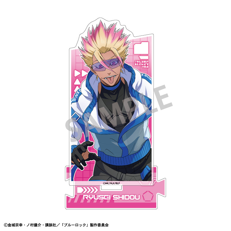 ブルーロック_香り付きアクリルスタンド 士道 龍聖 サイバーパンク リバイバル