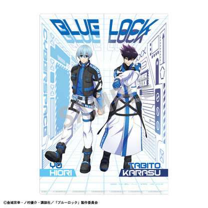 ブルーロック_A4シングルクリアファイル 烏 旅人＆氷織 羊 サイバーパンク リバイバル