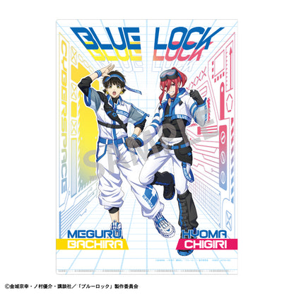 ブルーロック_A4シングルクリアファイル 蜂楽 廻＆千切 豹馬 サイバーパンク リバイバル