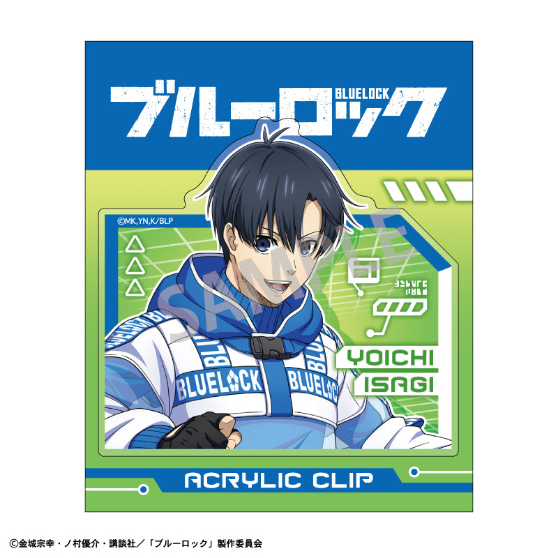 ブルーロック_アクリルクリップ 潔 世一 サイバーパンク リバイバル