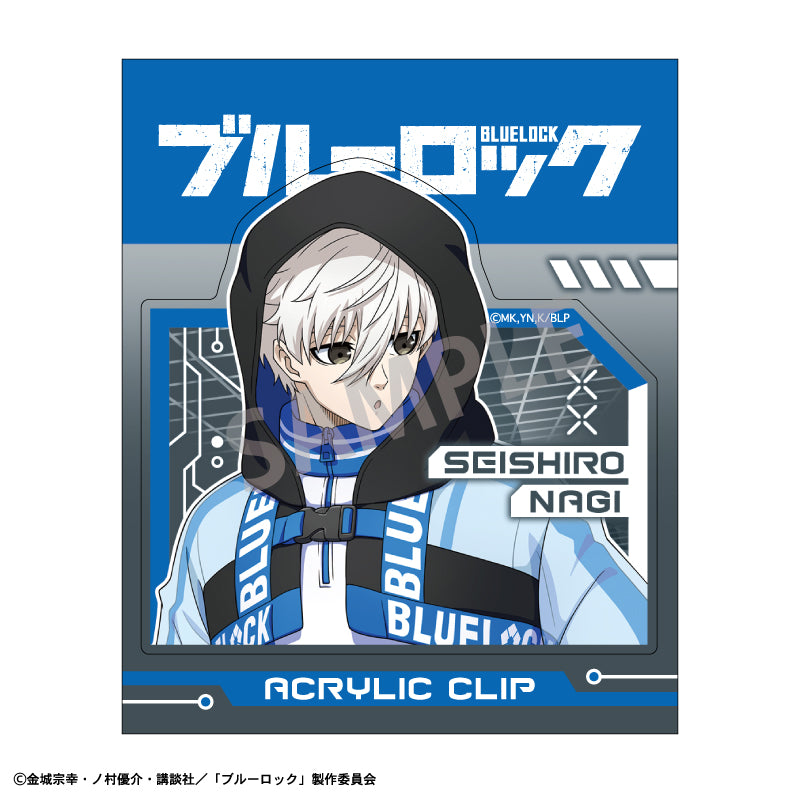 ブルーロック_アクリルクリップ 凪 誠士郎 サイバーパンク リバイバル