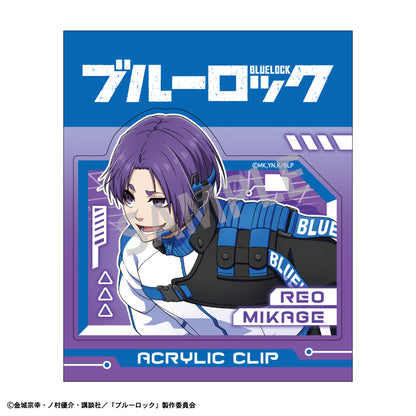 ブルーロック_アクリルクリップ 御影 玲王 サイバーパンク リバイバル