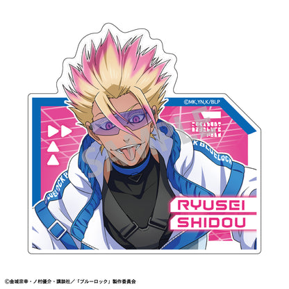 ブルーロック_アクリルクリップ 士道 龍聖 サイバーパンク リバイバル