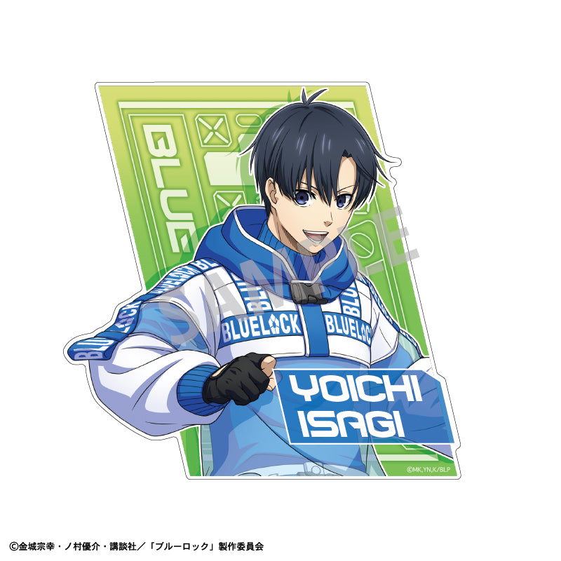 ブルーロック_ダイカットステッカー 潔 世一 サイバーパンク リバイバル