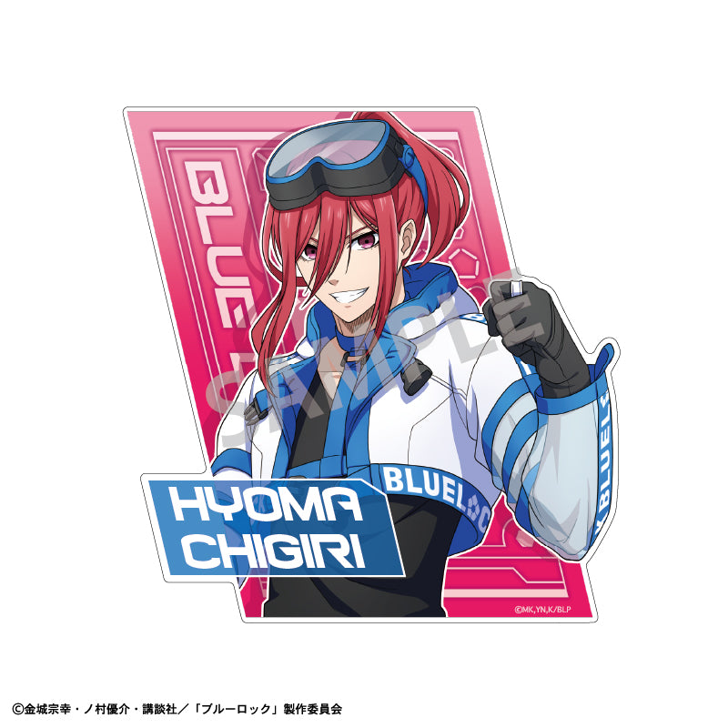 ブルーロック_ダイカットステッカー 千切 豹馬 サイバーパンク リバイバル