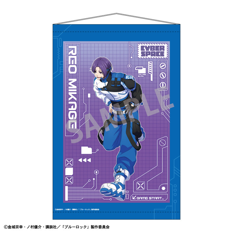 ブルーロック_B2タペストリー 御影 玲王 サイバーパンク リバイバル