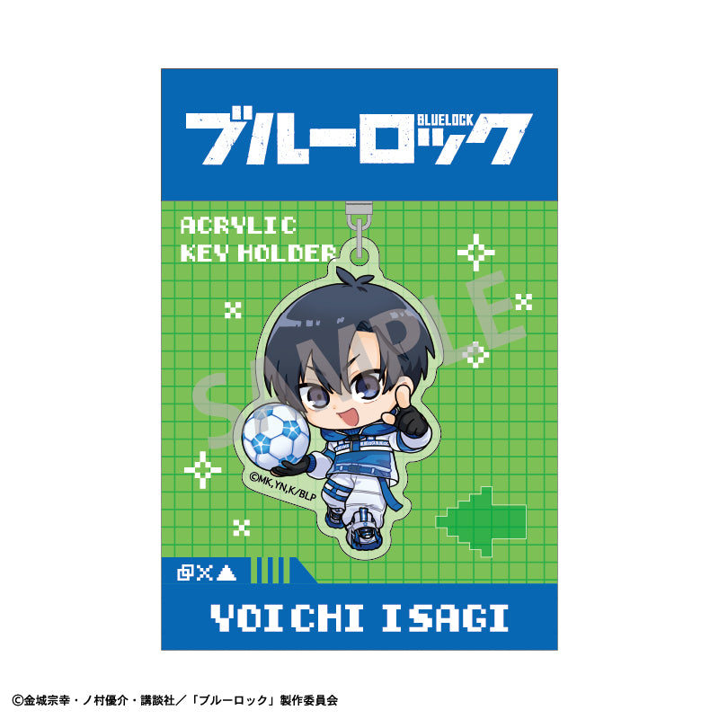 ブルーロック_アクリルキーホルダー 潔 世一 サイバーパンク リバイバル描き起こし