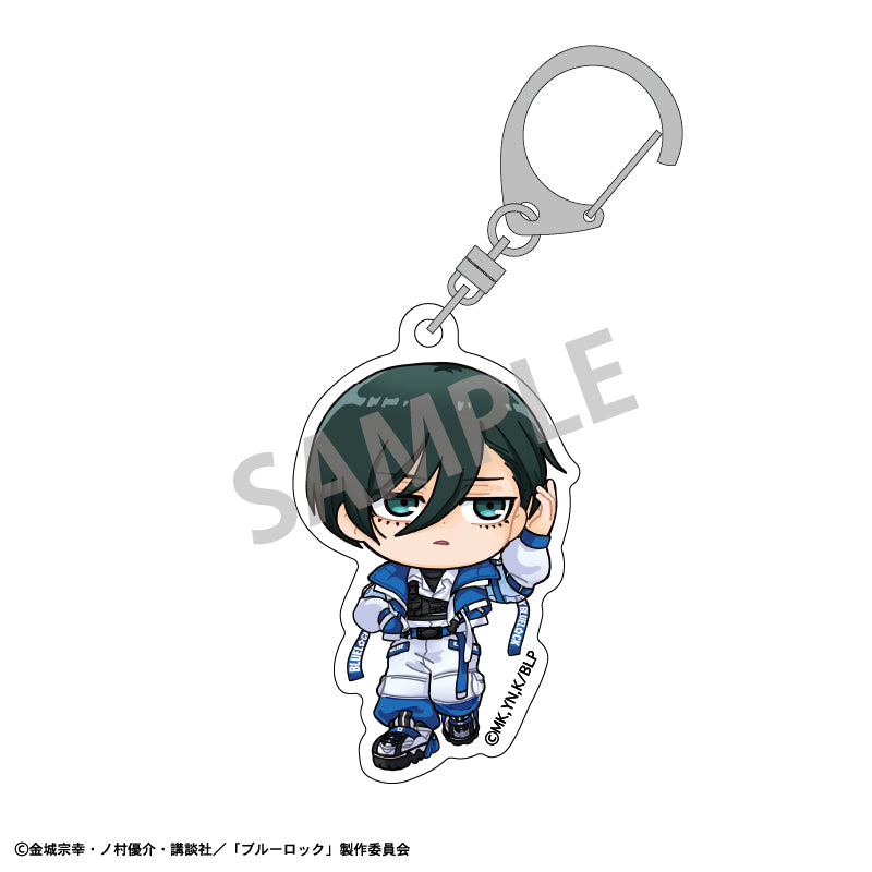 ブルーロック_アクリルキーホルダー 糸師 凛 サイバーパンク リバイバル描き起こし