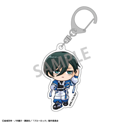 ブルーロック_アクリルキーホルダー 糸師 凛 サイバーパンク リバイバル描き起こし