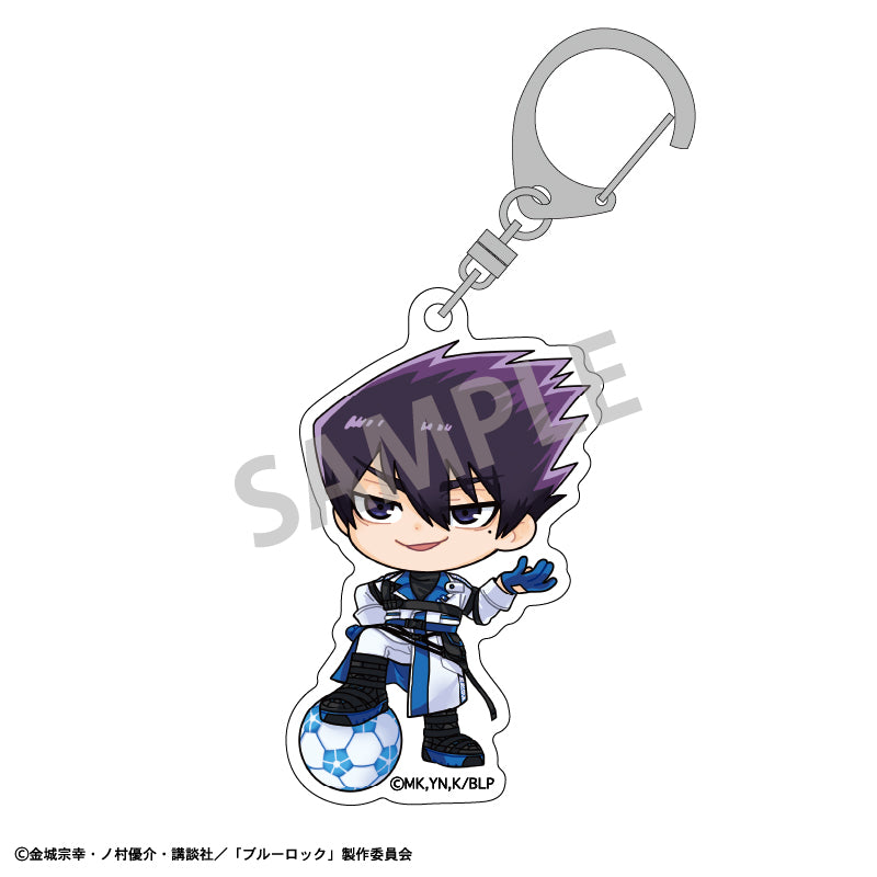 ブルーロック_アクリルキーホルダー 烏 旅人 サイバーパンク リバイバル描き起こし