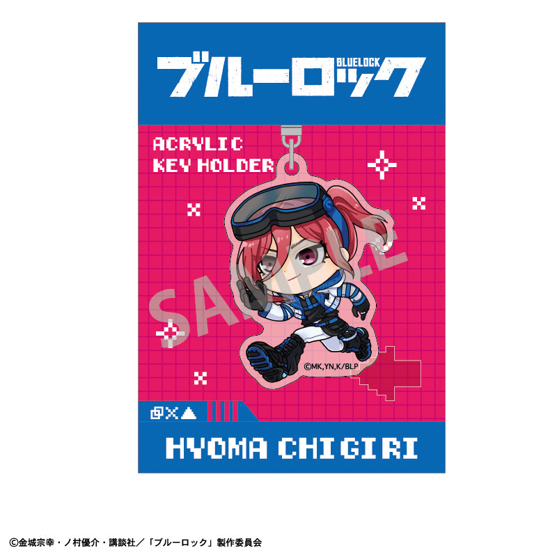 ブルーロック_アクリルキーホルダー 千切 豹馬 サイバーパンク リバイバル描き起こし
