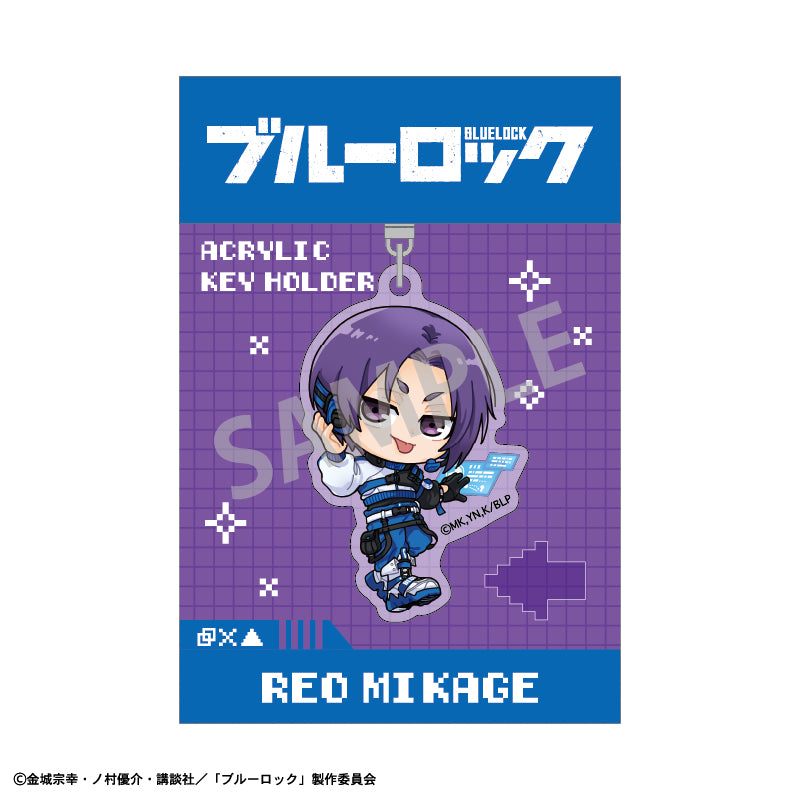 ブルーロック_アクリルキーホルダー 御影 玲王 サイバーパンク リバイバル描き起こし