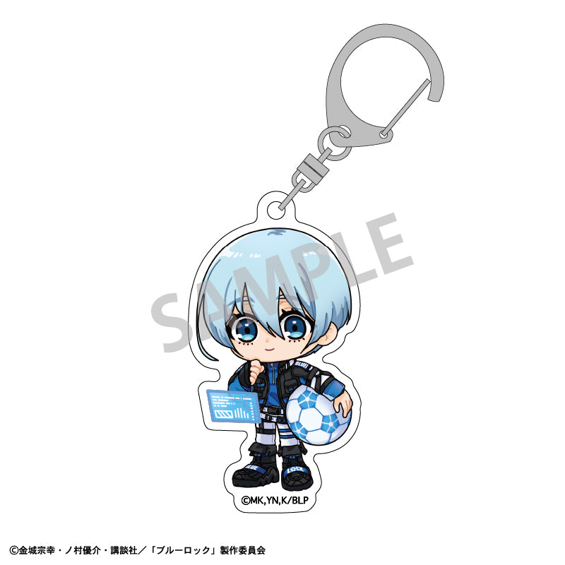 ブルーロック_アクリルキーホルダー 氷織 羊 サイバーパンク リバイバル描き起こし