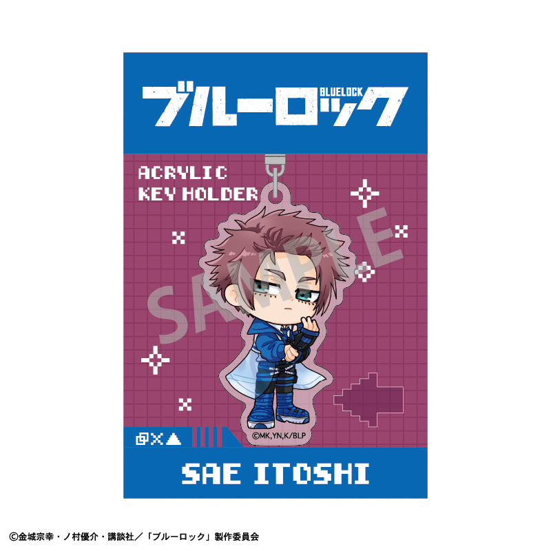 ブルーロック_アクリルキーホルダー 糸師 冴 サイバーパンク リバイバル描き起こし