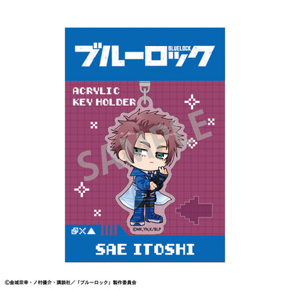 ブルーロック_アクリルキーホルダー 糸師 冴 サイバーパンク リバイバル描き起こし