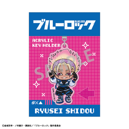 ブルーロック_アクリルキーホルダー 士道 龍聖 サイバーパンク リバイバル描き起こし
