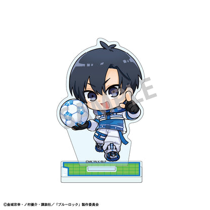 ブルーロック_ミニアクリルスタンド 潔 世一 サイバーパンク リバイバル描き起こし