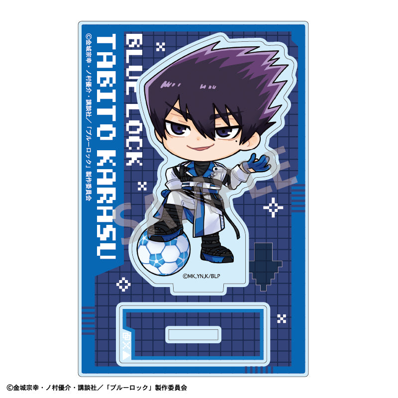 ブルーロック_ミニアクリルスタンド 烏 旅人 サイバーパンク リバイバル描き起こし