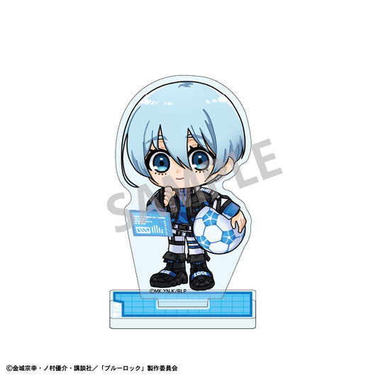 ブルーロック_ミニアクリルスタンド 氷織 羊 サイバーパンク リバイバル描き起こし