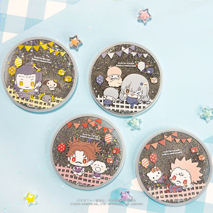 呪術廻戦 ×サンリオキャラクターズ_グリッターコースター 02.伏黒 恵・バッドばつ丸