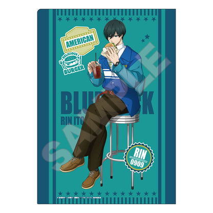 ブルーロック_アメリカンレトロ クリアファイル 潔＆凛