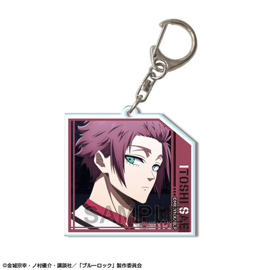 ブルーロック_アクリルキーホルダー Ver.2 デザイン13(糸師 冴/B)