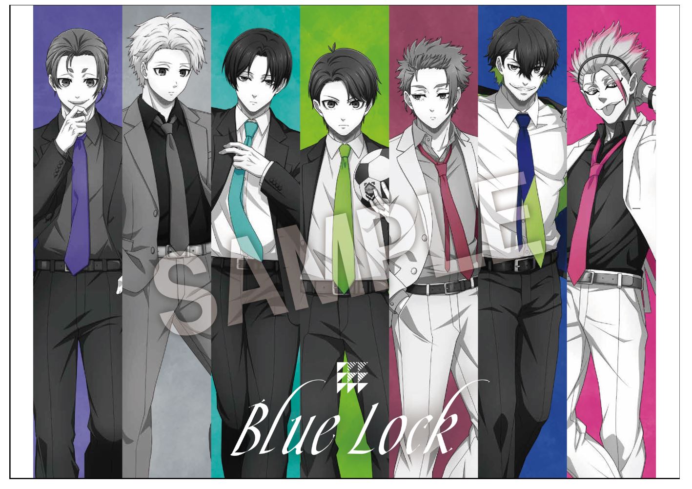 ブルーロック_OneColorA5ポストカードセット