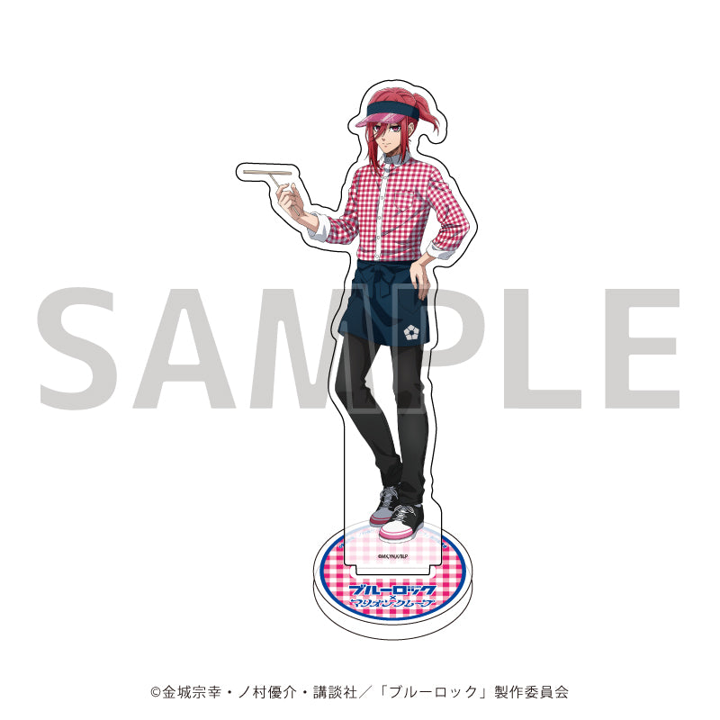 ブルーロック_アクリルスタンド17/クレープ屋ver. 千切 豹馬(描き下ろしイラスト)