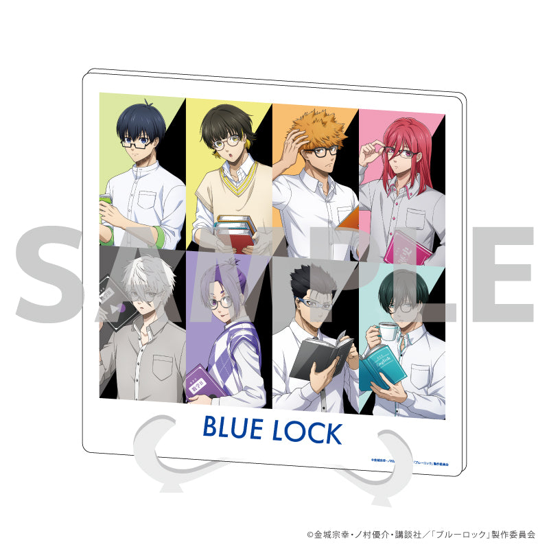 ブルーロック_アクリルアートボード02/メガネver. 集合デザイン(描き下ろしイラスト)