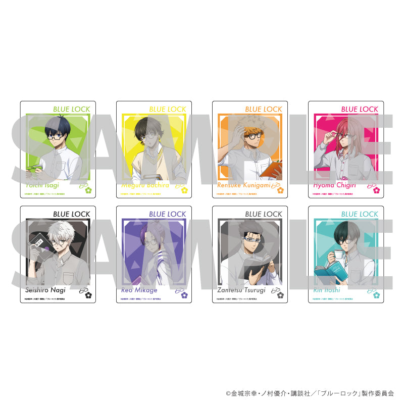 ブルーロック_アクリルカード04/メガネver. BOX(全8種)(描き下ろしイラスト)【コンプリートBOX/8個入り】
