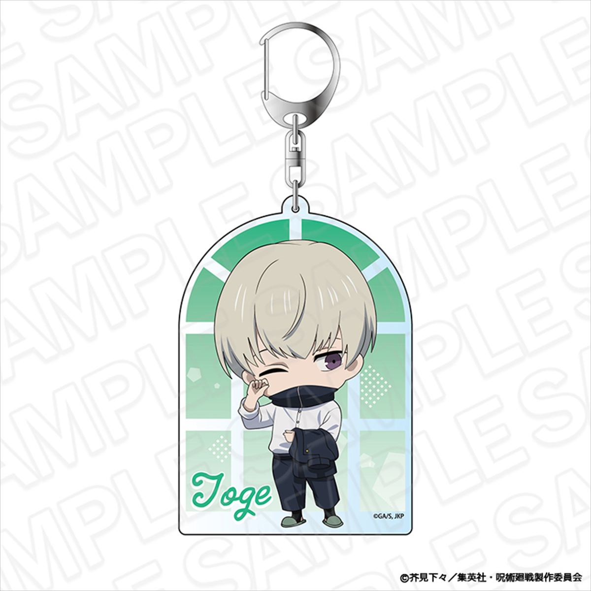 呪術廻戦_デカキーホルダー 狗巻 棘 Morning ミニキャラ ver.