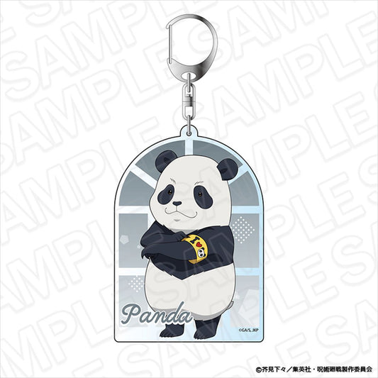 呪術廻戦_デカキーホルダー パンダ Morning ミニキャラ ver.
