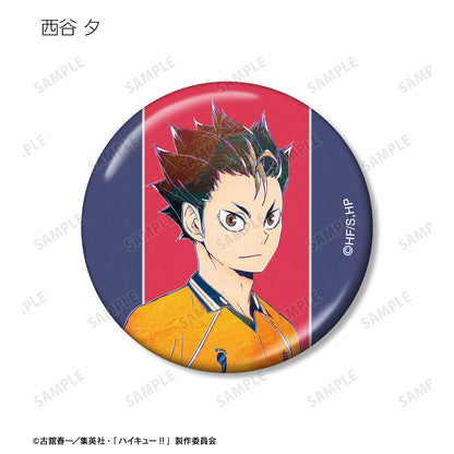 ハイキュー!!_トレーディング Ani-Art 第4弾 メタリック缶バッジ(単位/コンプリートBOX/9パック⼊り)