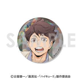 ハイキュー!!_トレーディングホログラム缶バッジ -One Fine Day!-【コンプリートBOX／12個入り】