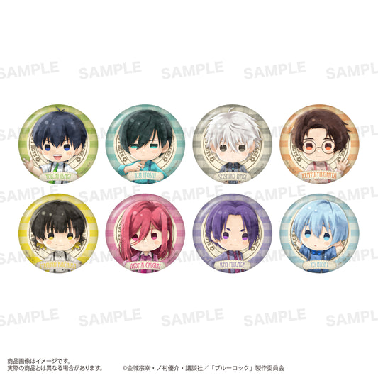 ブルーロック_トレーディング缶バッジ（きゃらまーじゅ）サスペンダーver.　【コンプリートBOX／8個入り】