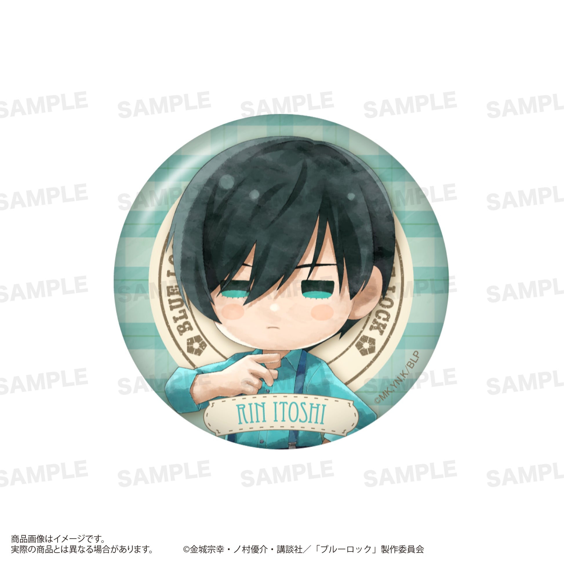 ブルーロック_トレーディング缶バッジ（きゃらまーじゅ）サスペンダーver.　【コンプリートBOX／8個入り】