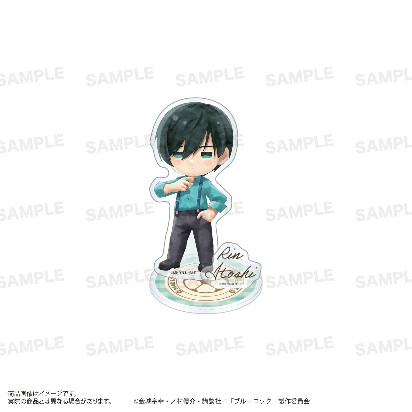 ブルーロック_アクリルスタンド（きゃらまーじゅ）サスペンダーver. 糸師 凛