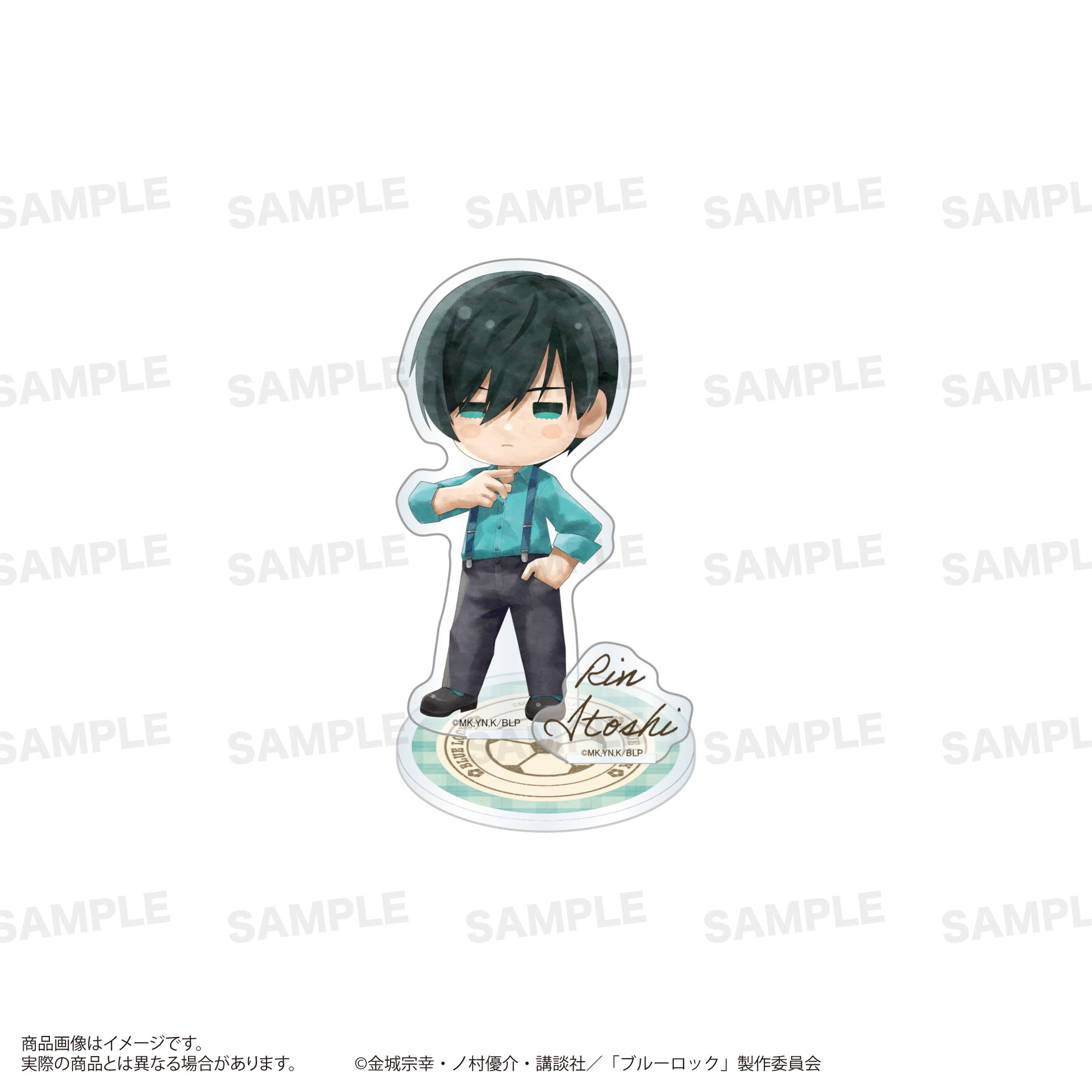 ブルーロック_アクリルスタンド（きゃらまーじゅ）サスペンダーver. 糸師 凛