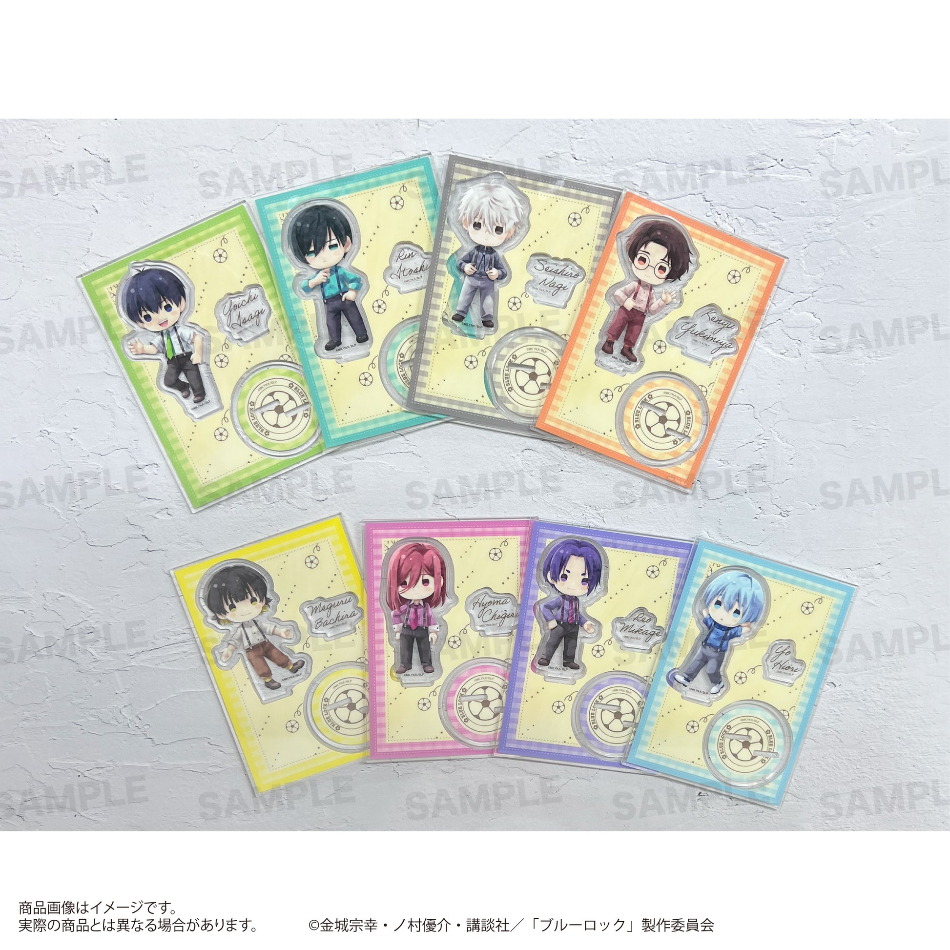 ブルーロック_アクリルスタンド（きゃらまーじゅ）サスペンダーver. 糸師 凛