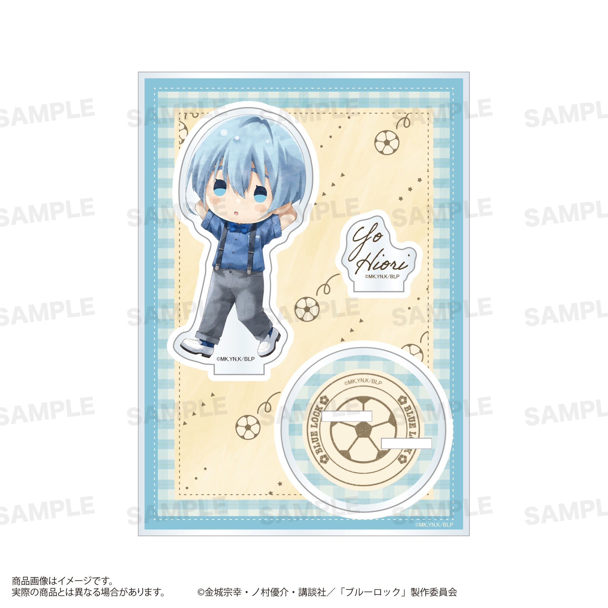ブルーロック_アクリルスタンド（きゃらまーじゅ）サスペンダーver. 氷織 羊